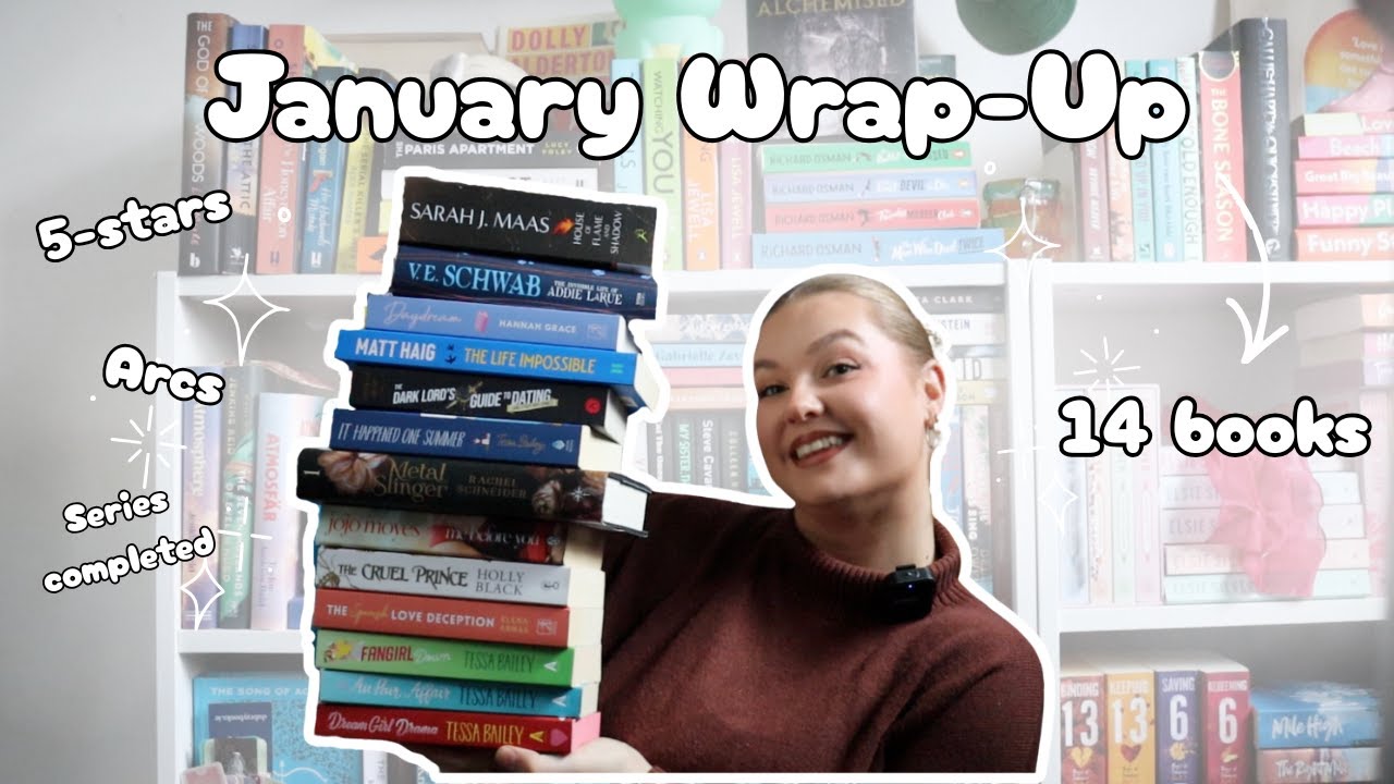 Everything I Read in January 🤍📚 | Reading Wrap Up