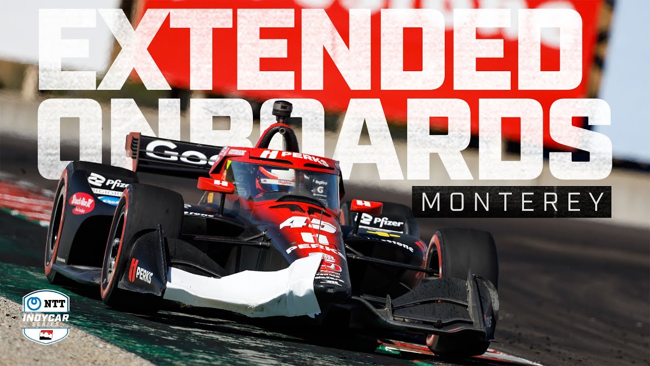 'Doesn't [expletive] turn now!' | Extended Onboards from Firestone Grand Prix of Monterey | INDYCAR