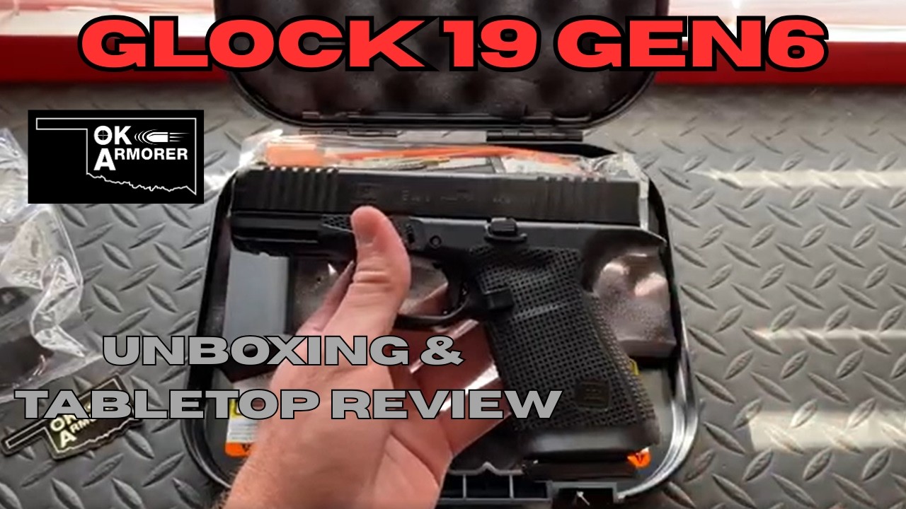 Glock 19 Gen 6: распаковка и обзор