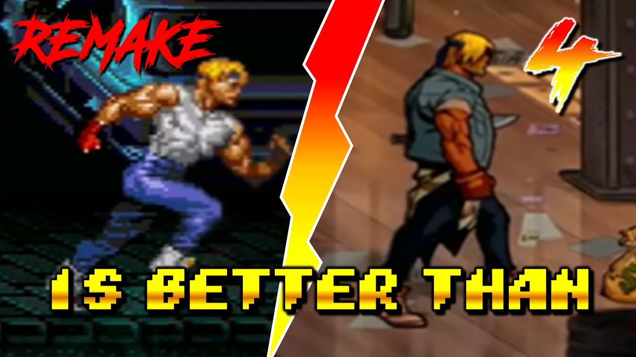 5 Reasons Why Streets of Rage Remake is Better than Streets of Rage 4