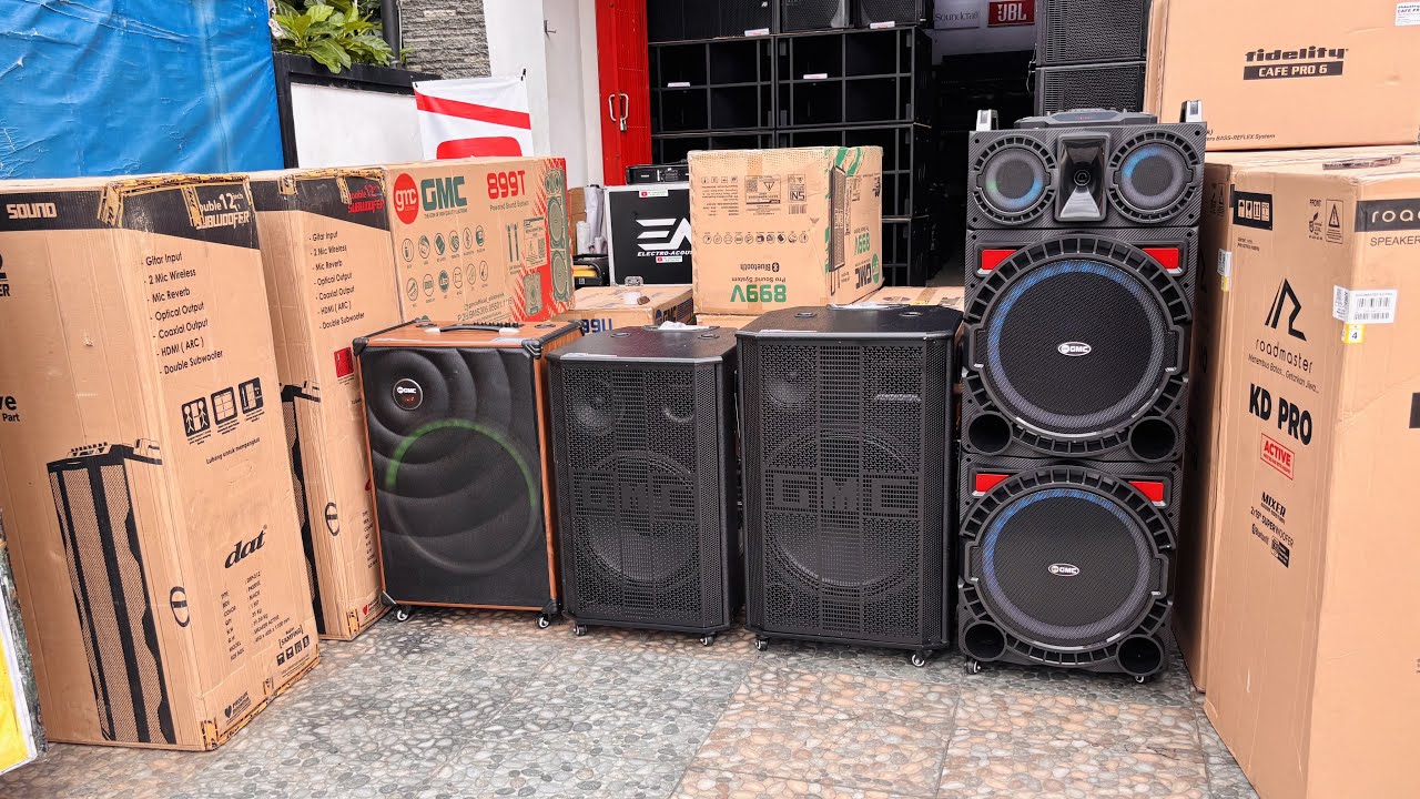 Speaker 18INC MURAH 2JUTAAN Produk baru GMC