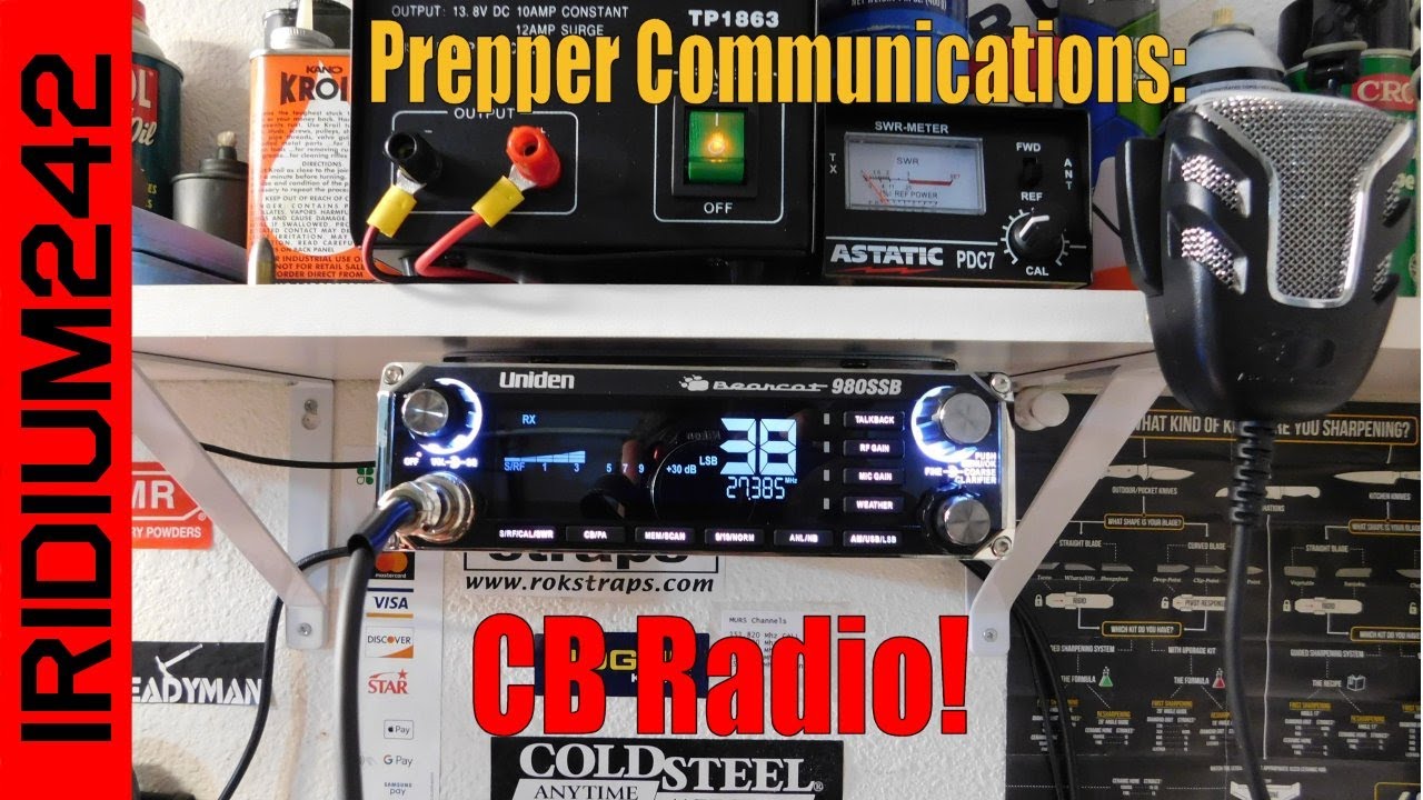Communications Options For Preppers:  CB Radio