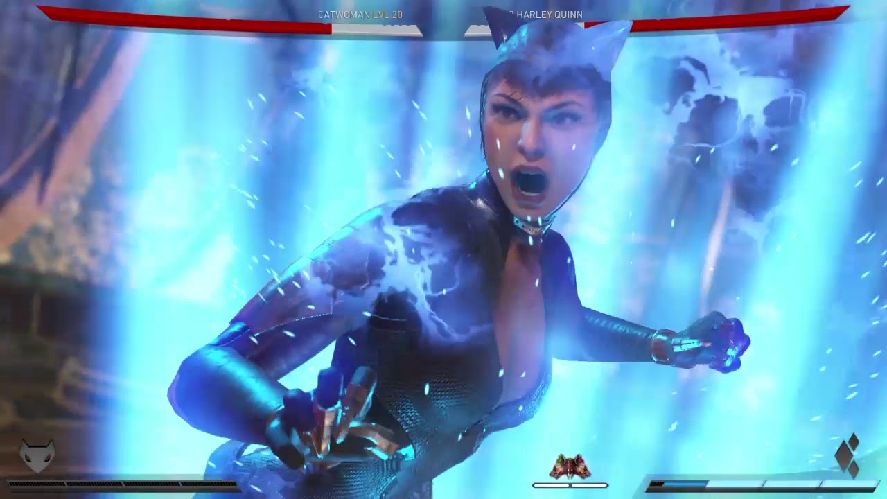 Injustice 2 Cat Woman vs Harley Quinn