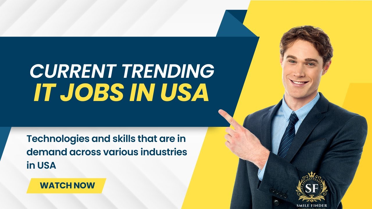 Current Trending IT Jobs in USA (United States of America) | IT Technologies in US market #itjobs