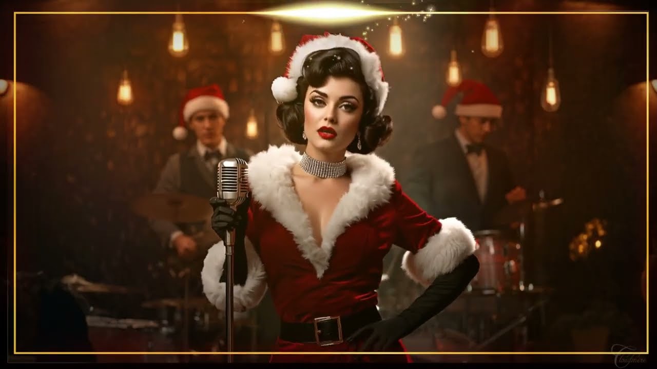 Snowy Night Jazz Lounge | Snowfall & Warm Lights A Winter Romance (Cover) | Intimate Female Vocal
