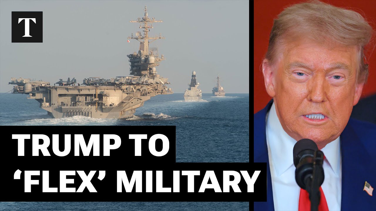 Trump Orders Multi-Day Military Drills in Middle East As Iran Unrest Continues