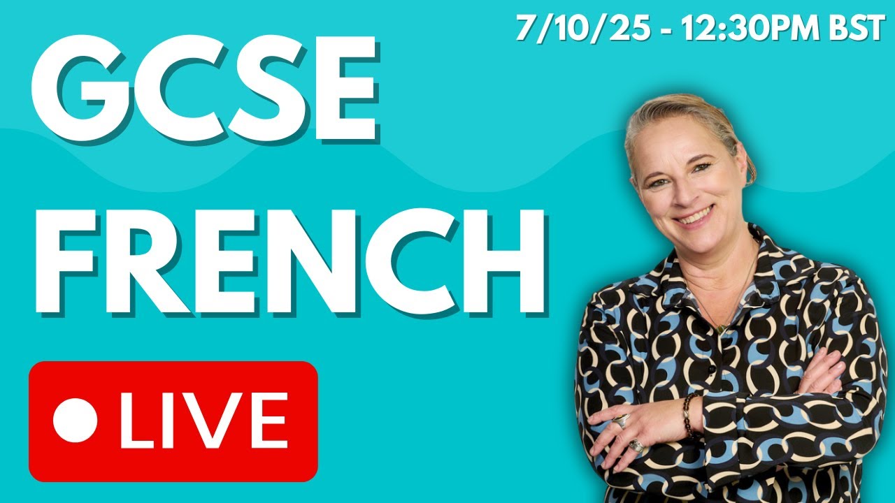 GCSE French Exercise | French Speaking Exam | Free Full Live Lesson