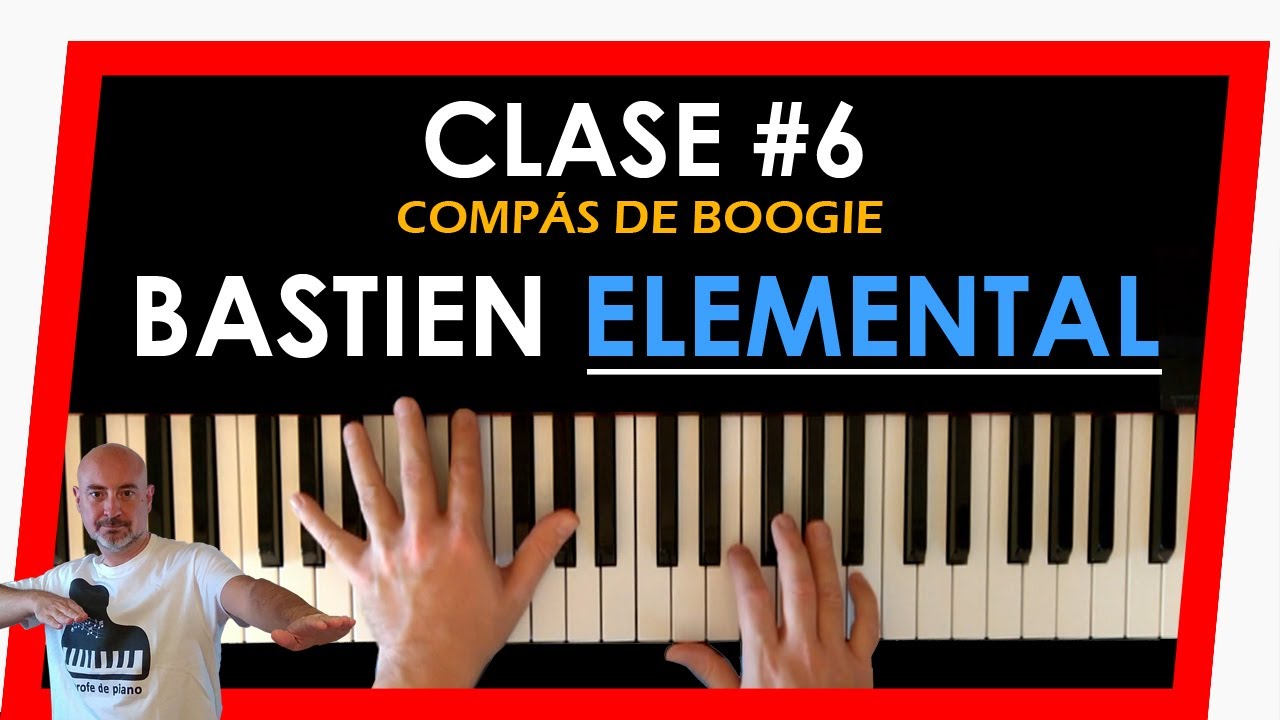 CURSO DE PIANO #6 Metodo BASTIEN piano elemental ✅ Clases de piano - Aprende piano FACIL