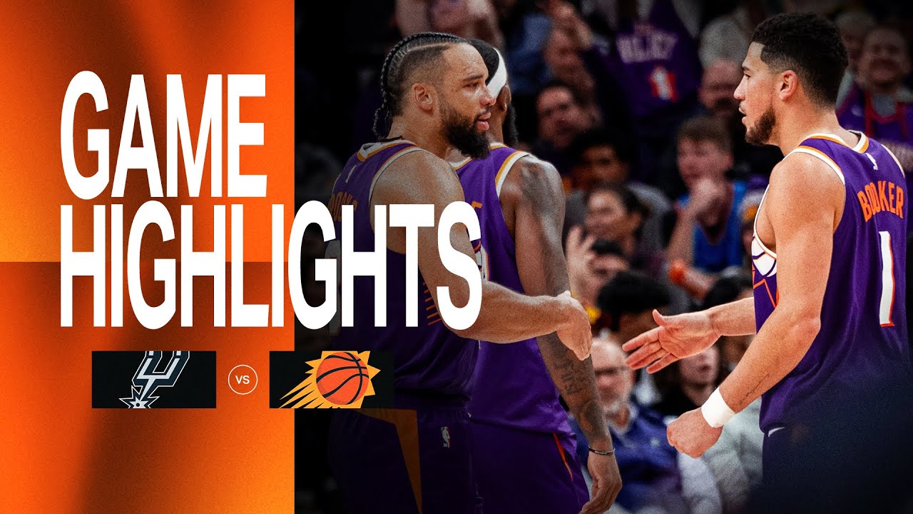 5 players score in double digits as the Phoenix Suns take down Spurs for third straight win