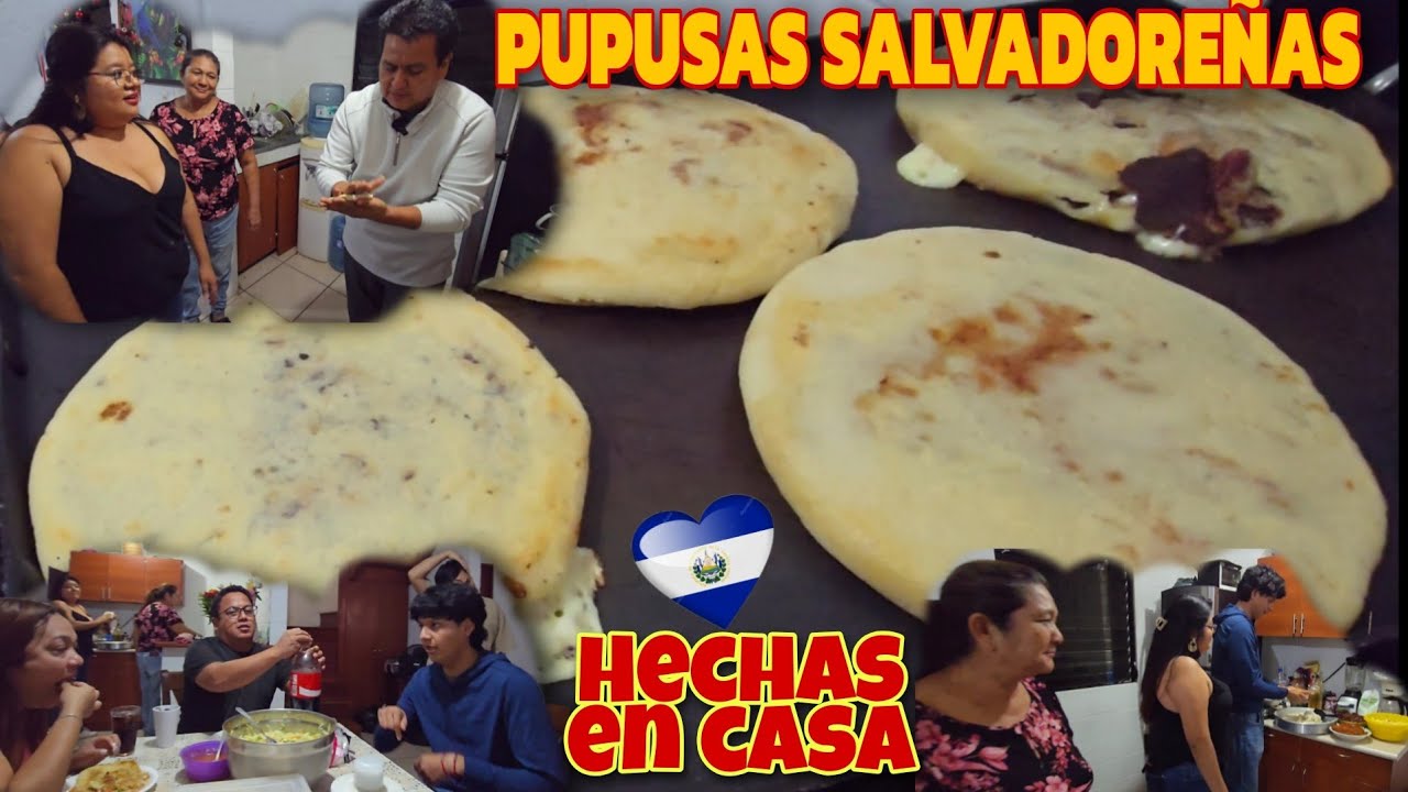 AUTENTICAS PUPUSAS SALVADOREÑAS, LOS KREMAS HICIERON UNA