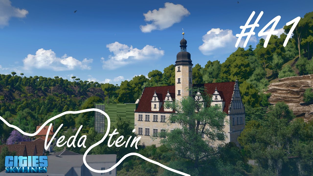 Vedastein #41 - A new town on the river banks | Cities Skylines Detailing