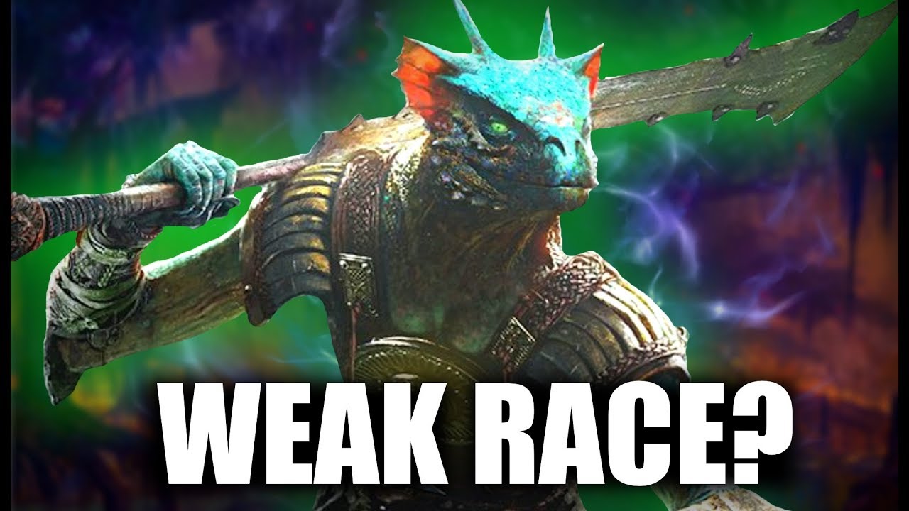 Skyrim - Are Argonians WEAK? - Elder Scrolls Lore