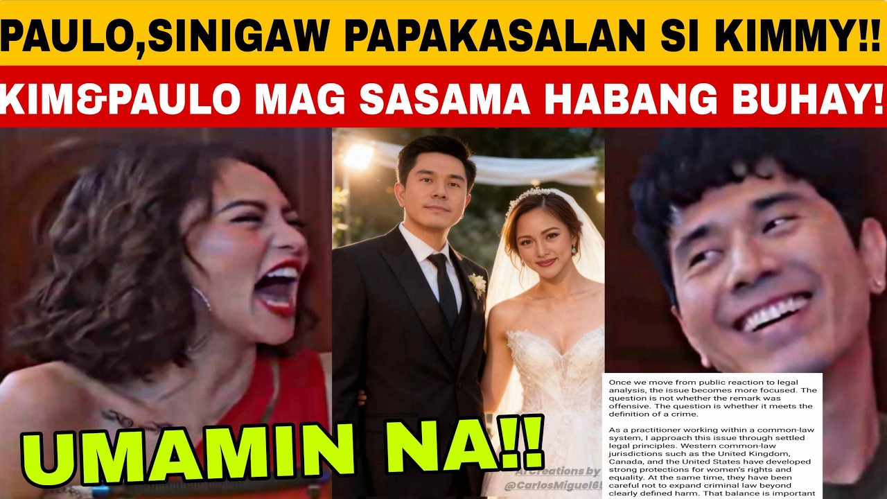 HETO NA❗PAULO AT KIM HANDA NG MAKA SAMA ISAT-ISA HABANG BUHAY❗PAULO,PINAG SIGAWAN PAPAKASALAN SI KIM