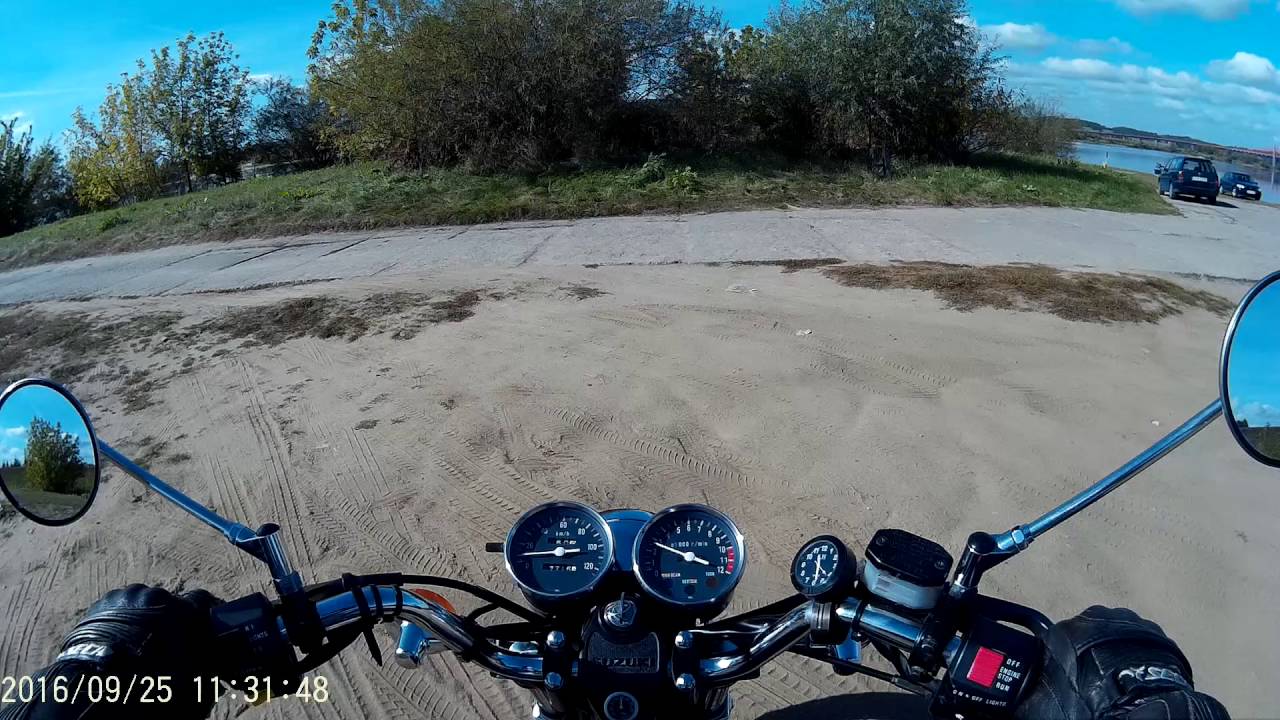 Ze Suzuki GN125 Janowo - Korzeniewo - Betlejem k. Gniewa (2)