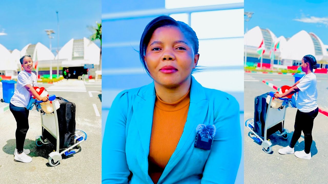 Alvella MUHIMBARE Ngibi Ibitumye Afata Indege ✈️ Ngibi Madame Clairine Iteriteka Barikumwe Abishiz