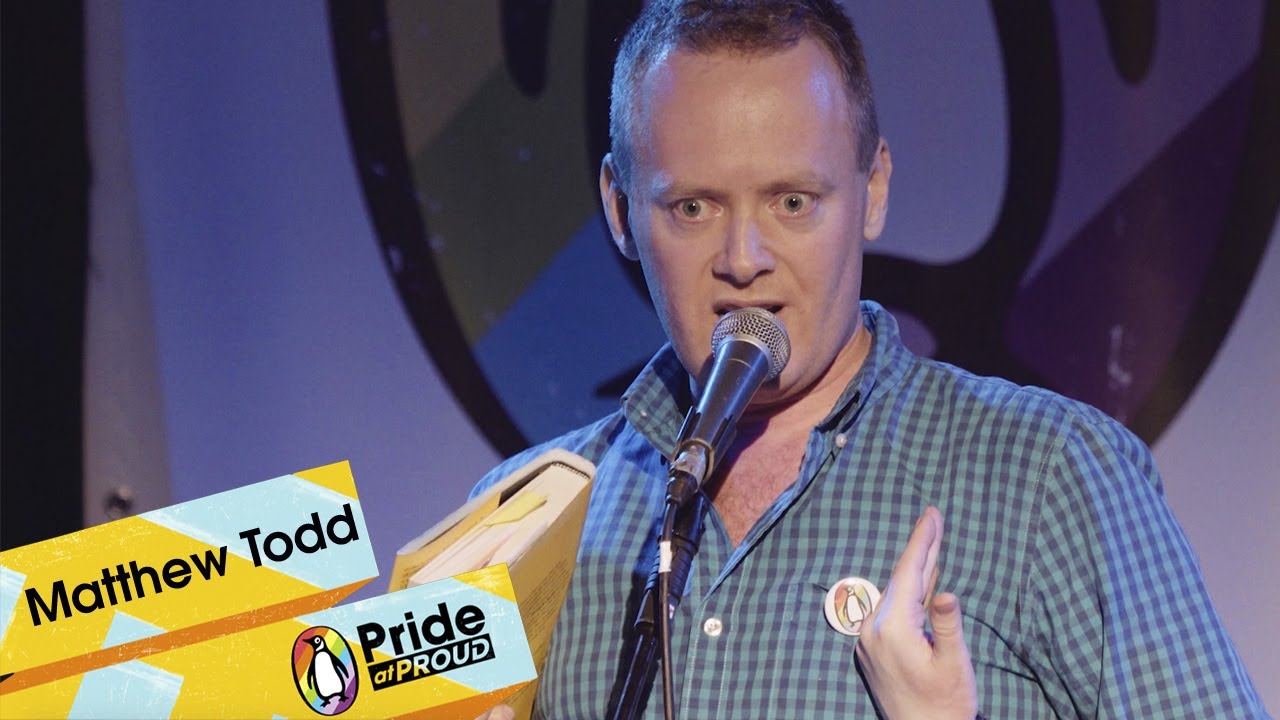 Matthew Todd reads from his book Straight Jacket