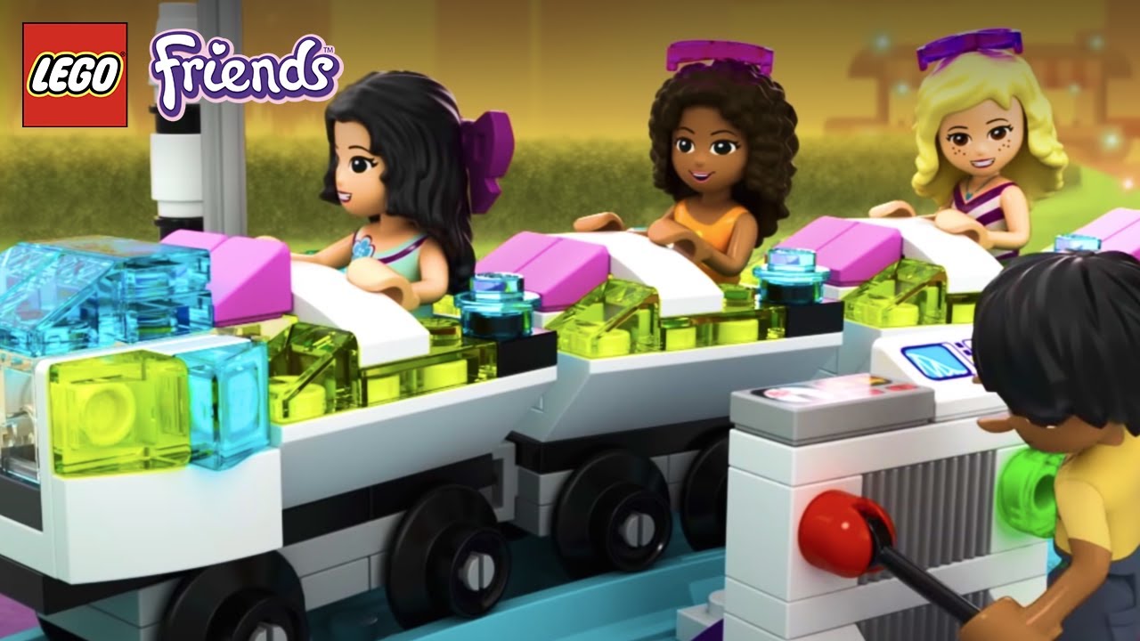 Kolejka g&oacute;rska w parku rozrywki | LEGO Friends