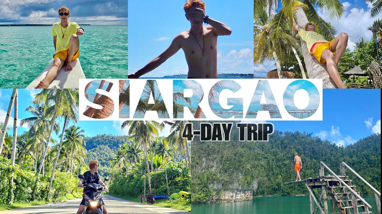 SIARGAO VLOG 2023: 4D4N ₱2, 200  💸  Accommodation | Land/Island Tour 🏝 Must Try Restaurants! 🍲