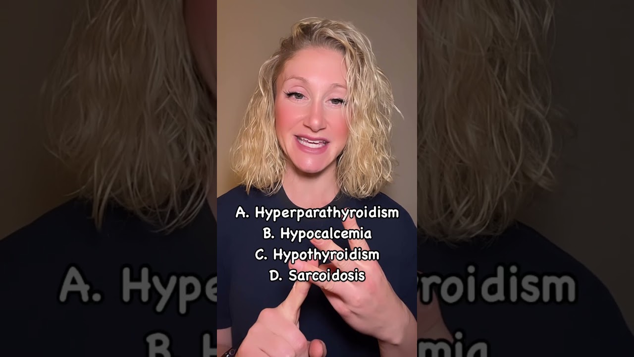 Trousseau&rsquo;s sign is classic for this electrolyte imbalance #physicianassistant #trousseau #fyp