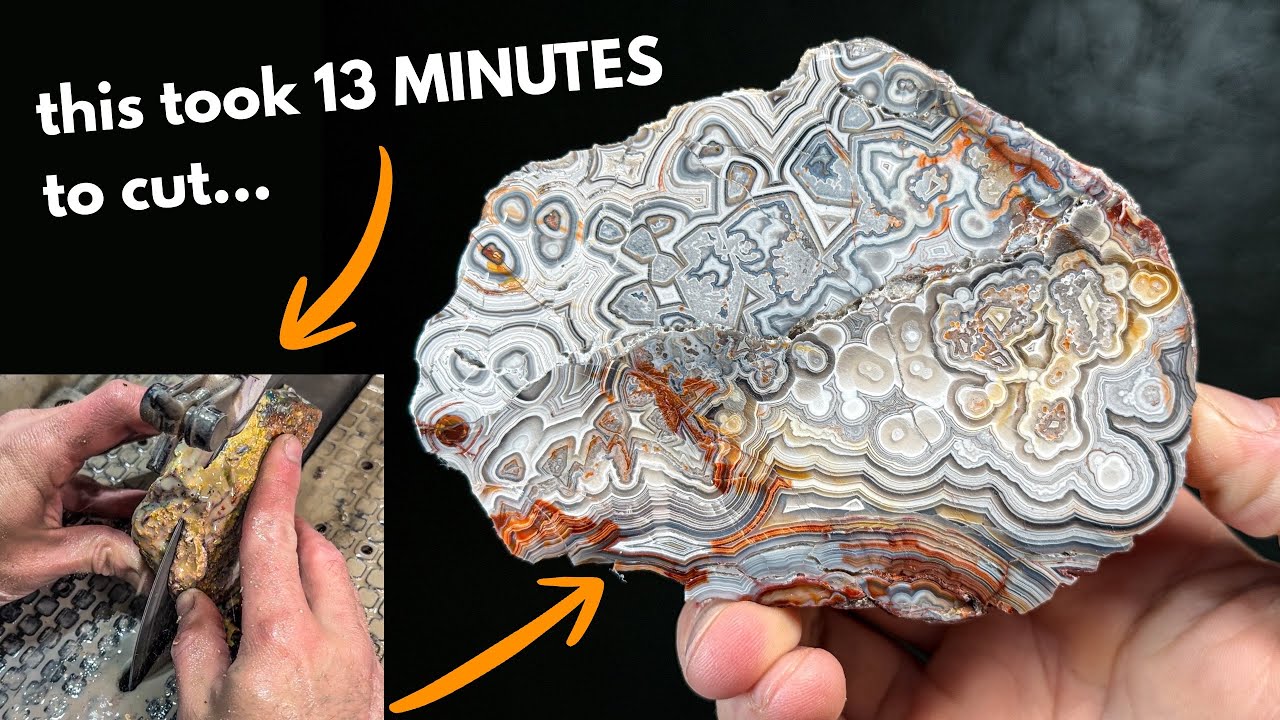 From Ice to Fire: Cutting Mexican Minerals! Geodes & Agates