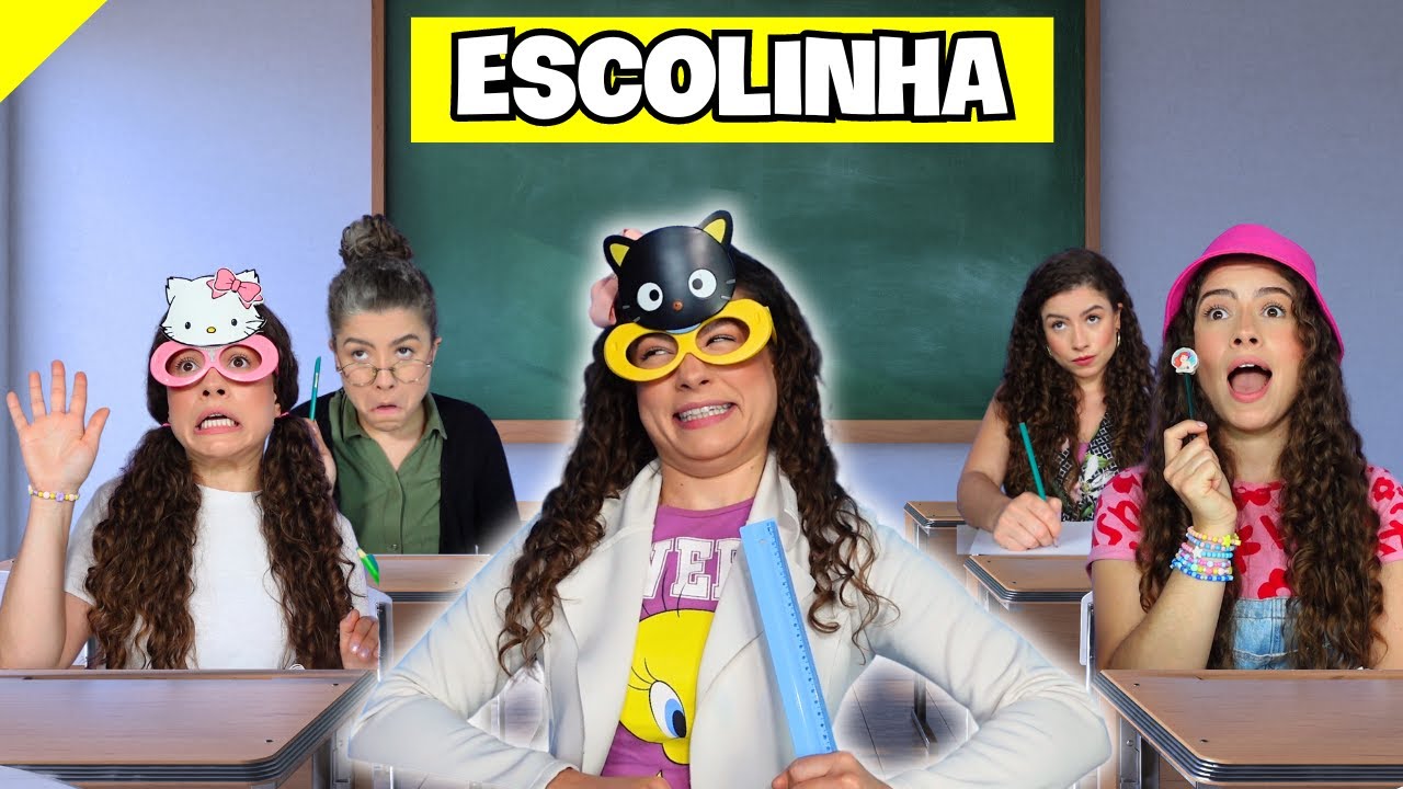 ESCOLINHA EM CASA! 🎒🏫