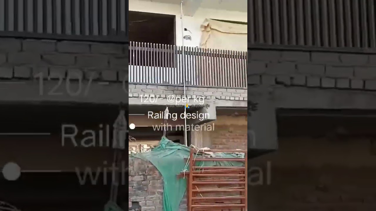Modern Balcony Grill Design  And Costing idea |Balcony M.S Railling #shorts #viral #shortsvideo