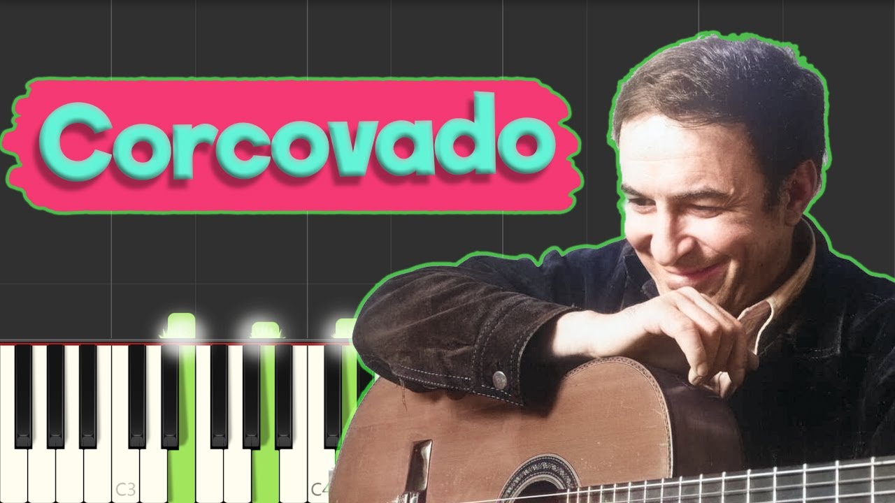 Corcovado ( Quiet Nights and Quiet Stars ) - Jazz Piano Tutorial