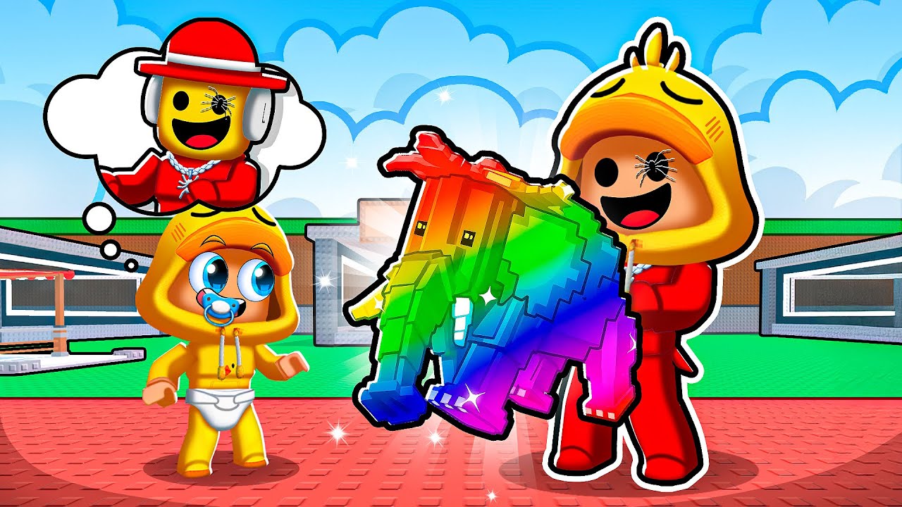 Baby Dennus PRANKEN Als ADMIN In Steal A Brainrot! (Roblox)