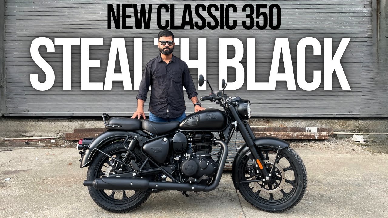 New Classic 350 Dark Stealth Black | All Black | New Updates | Motorxone