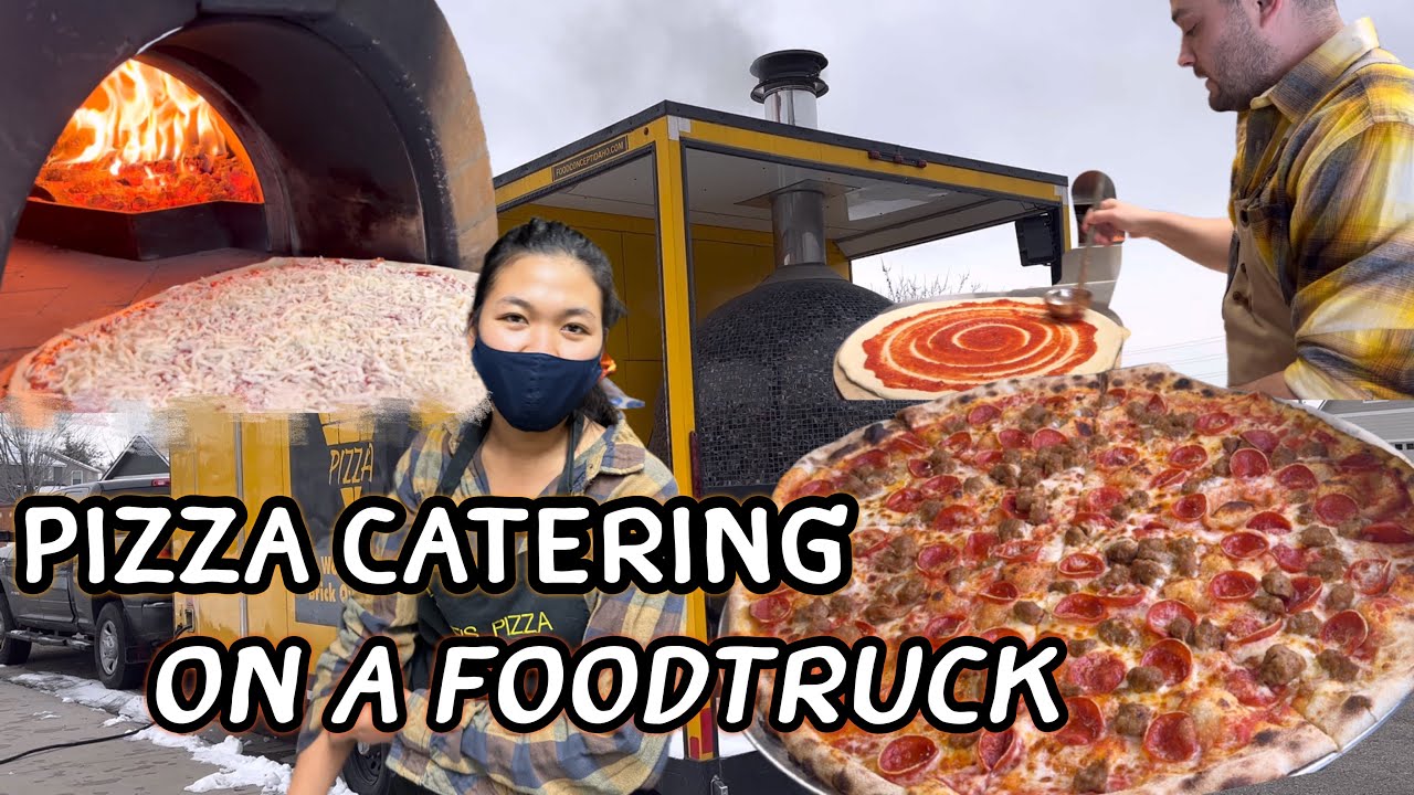 AMERICA - Last pizza catering gig of the season on our wood fired pizza truck