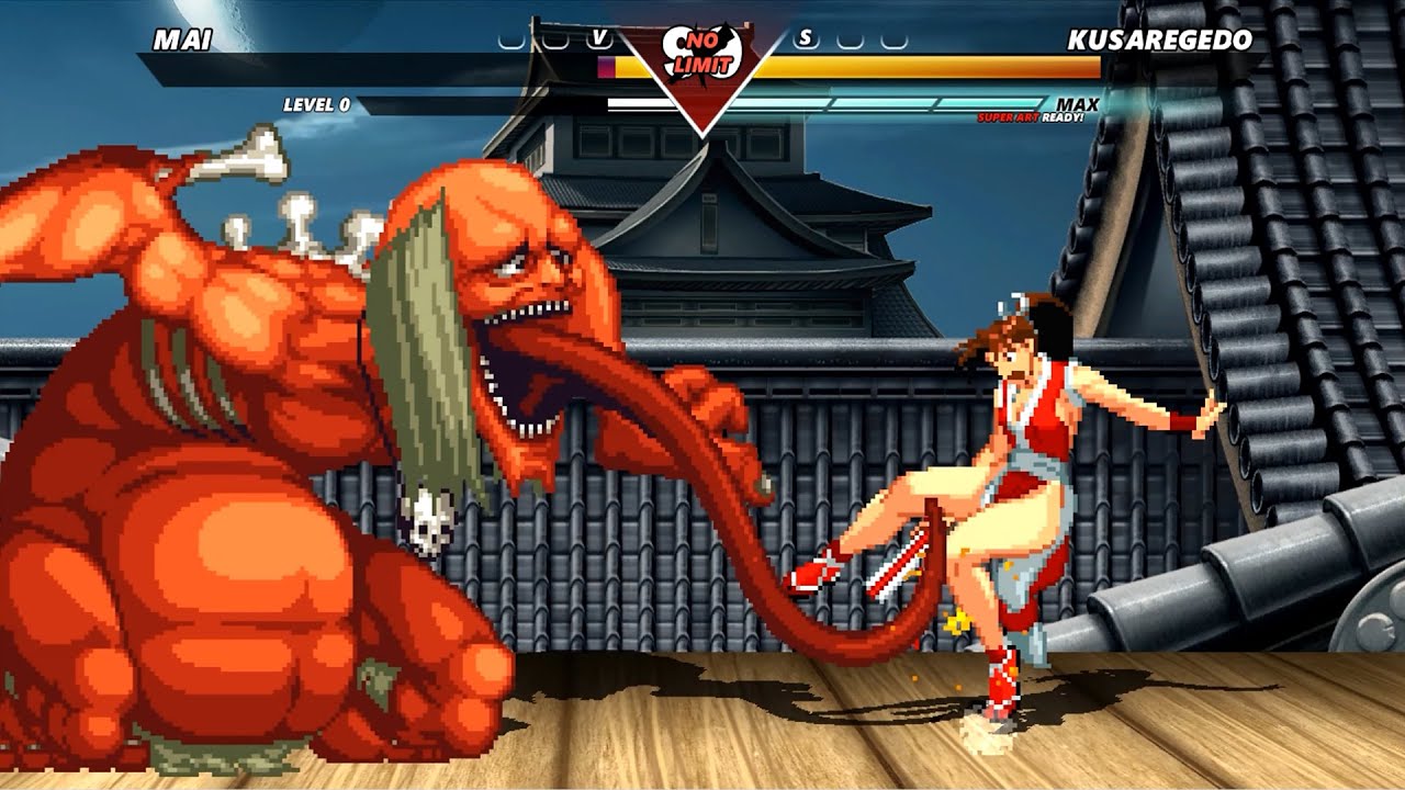 MAI SHIRANUI vs KUSAREGEDO - HIGHEST LEVEL AMAZING FIGHT!