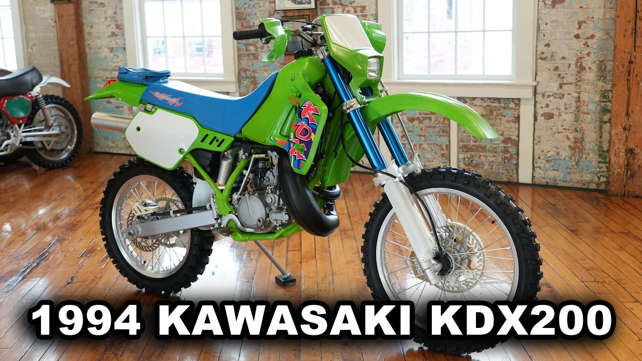 КАПСУЛА ВРЕМЕНИ 994 KAWASAKI KDX200