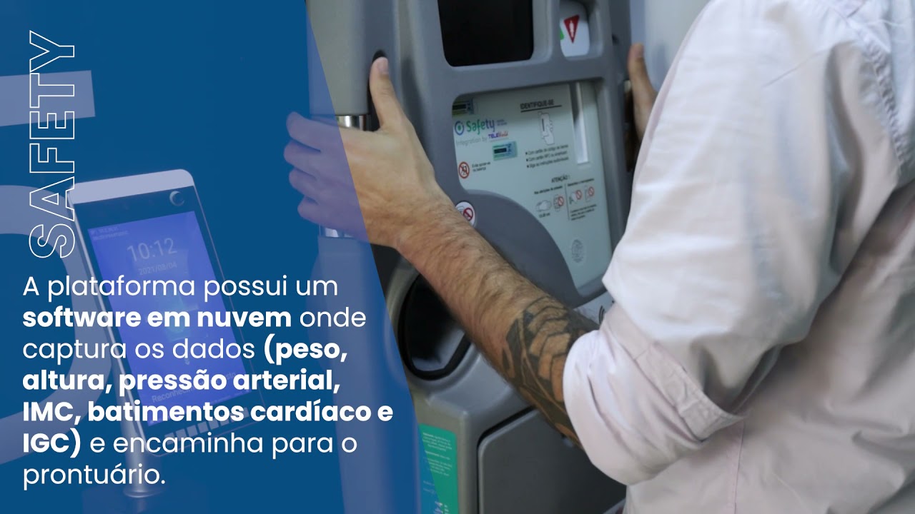 Telemedicina com a plataforma Safety Gestão de Saúde