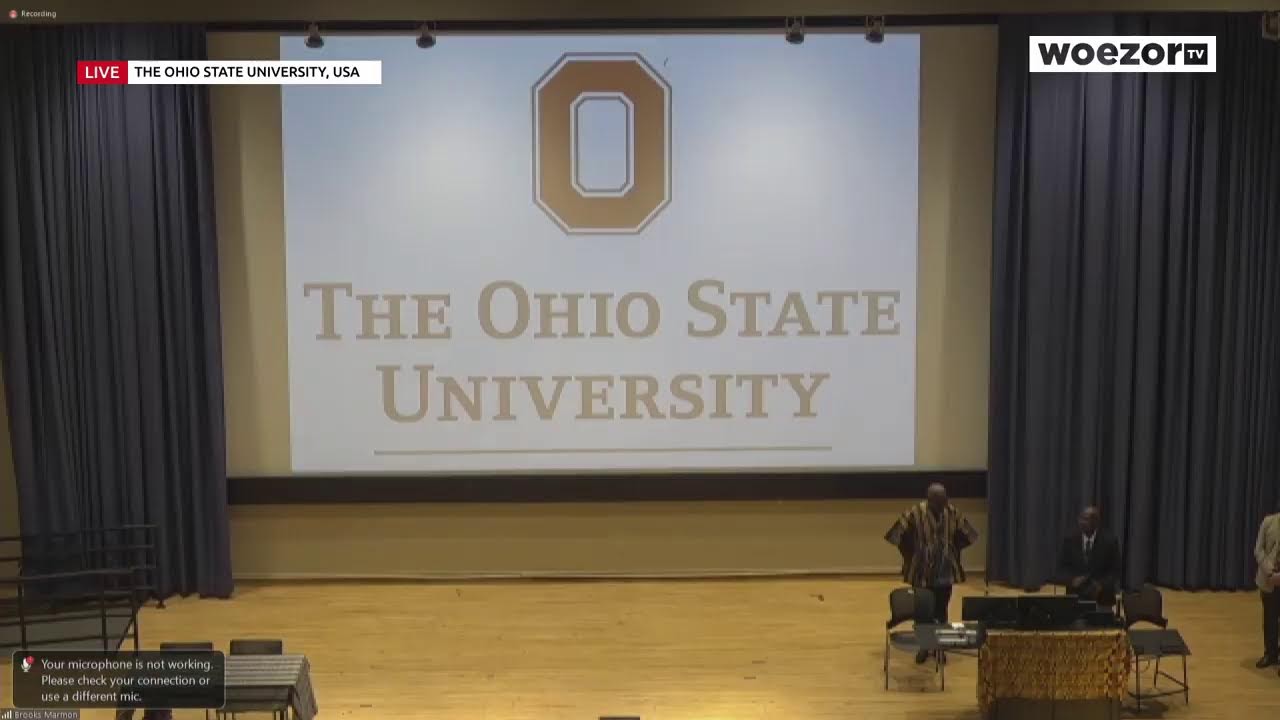 LIVE NOW | John Mahama Inaugural Lecture on Democracy in Africa | Ohio State University | WoezorT…