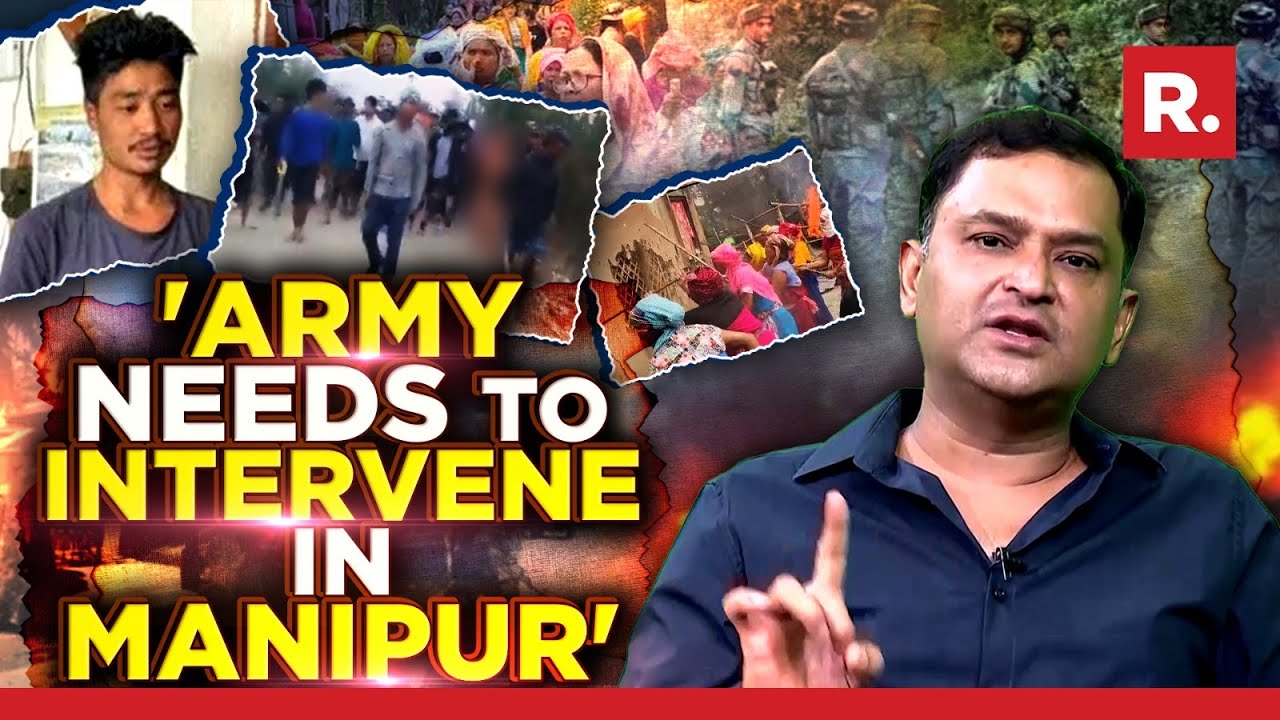 The Army needs to intervene in Manipur: Major Gaurav Arya
