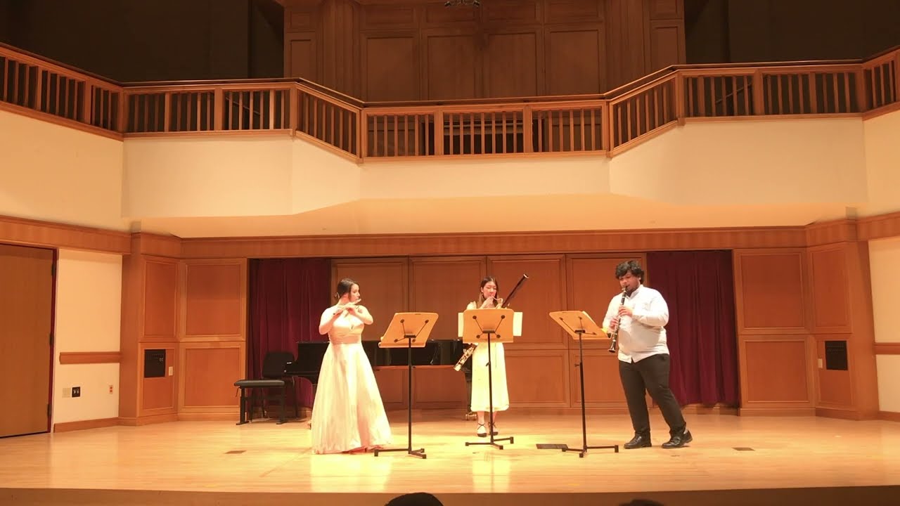 Trio for Flute, Clarinet, and Bassoon by Bill Douglas