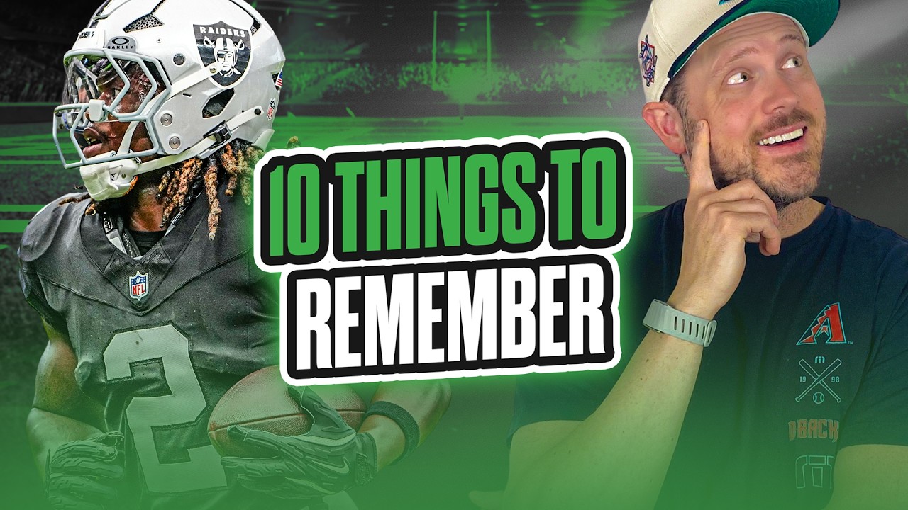 Top 10 Things to Remember for 2026 | Fantasy Football 2026 - Ep. 1895
