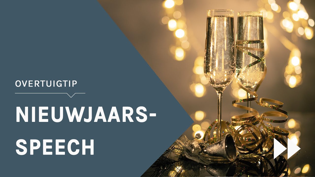 Hoe geef je een overtuigende nieuwjaarsspeech?