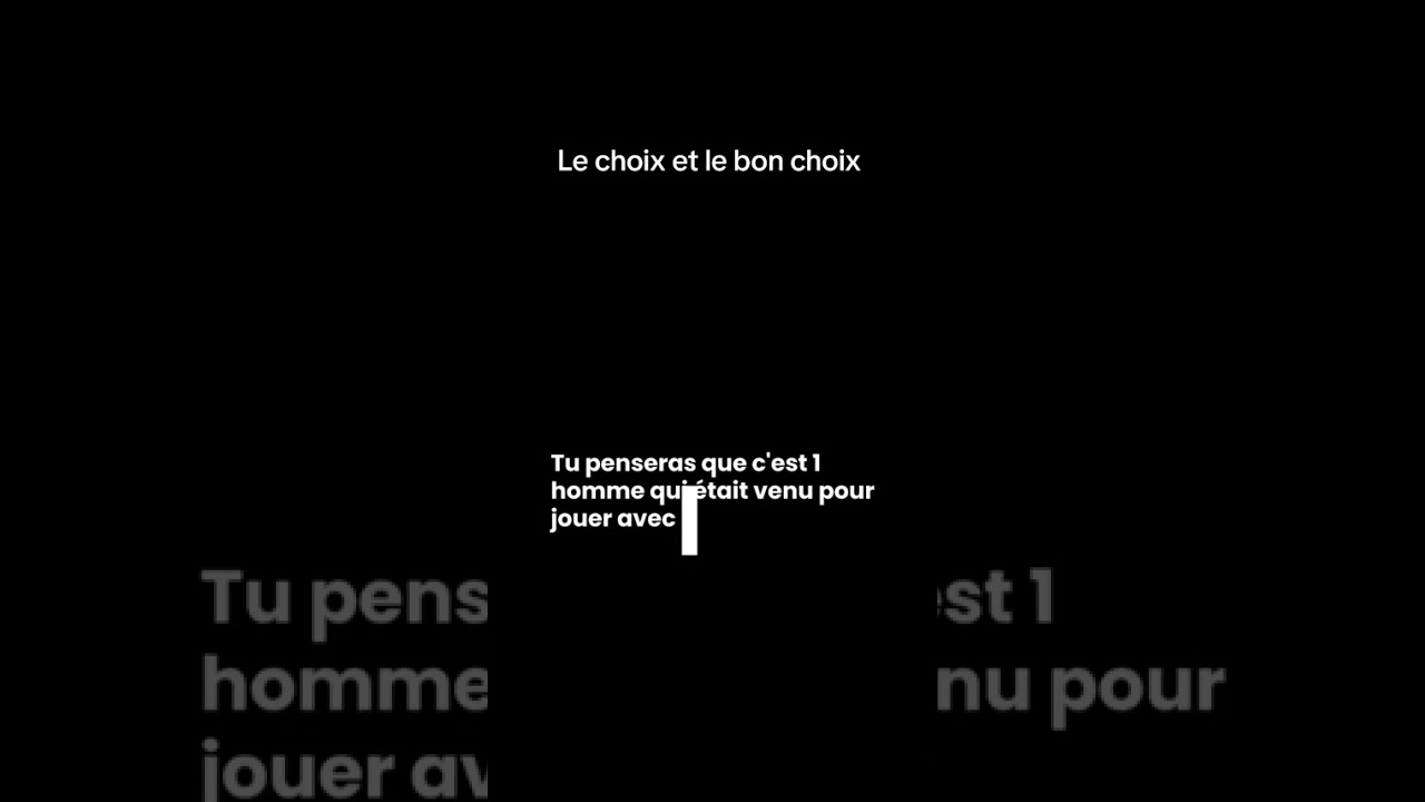La différence entre le choix et le bon choix. Ce que je dois savoir avant de rentrer en mariage 