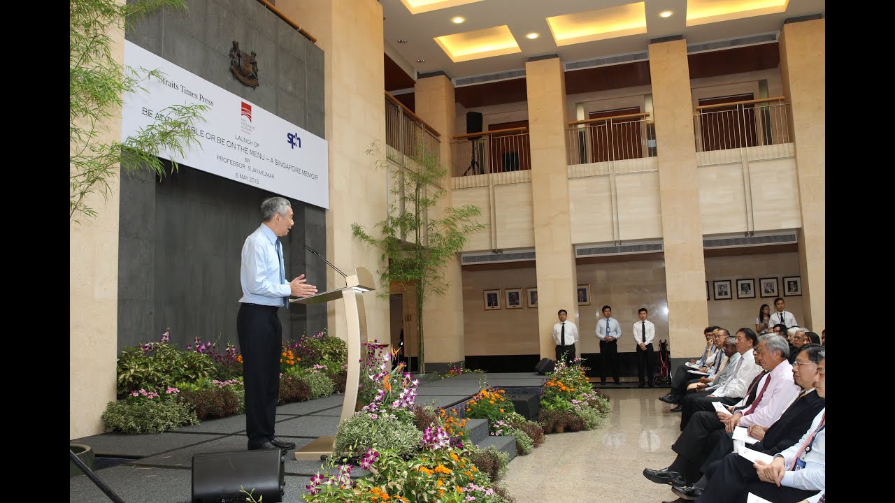 PM Lee Hsien Loong at the Launch of Prof Jayakumar's Book 