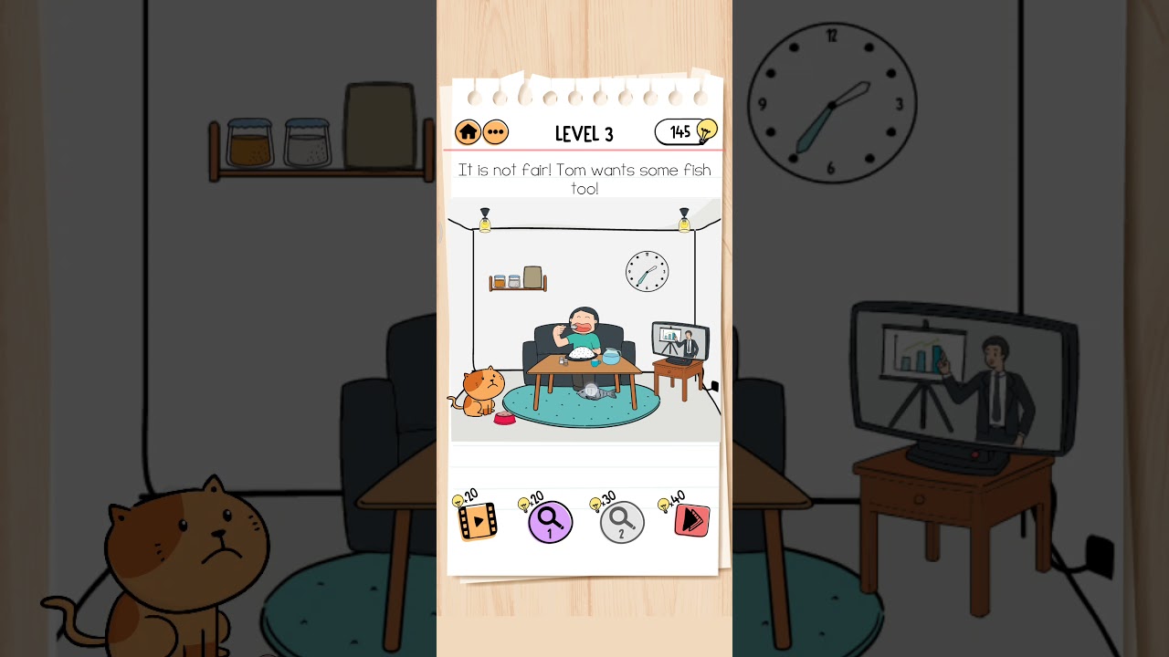 brain test 2 : tom's adventure : level 3
