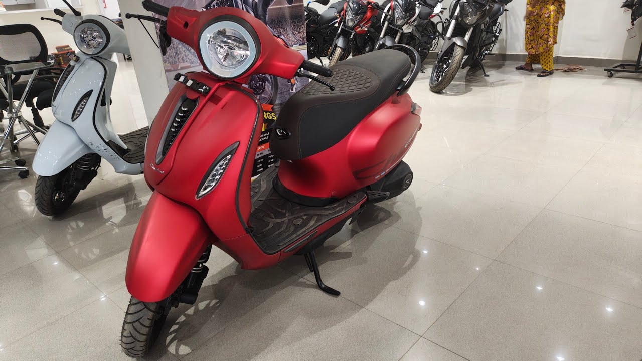 New Chetak electronic scooty new update new features 2026 model