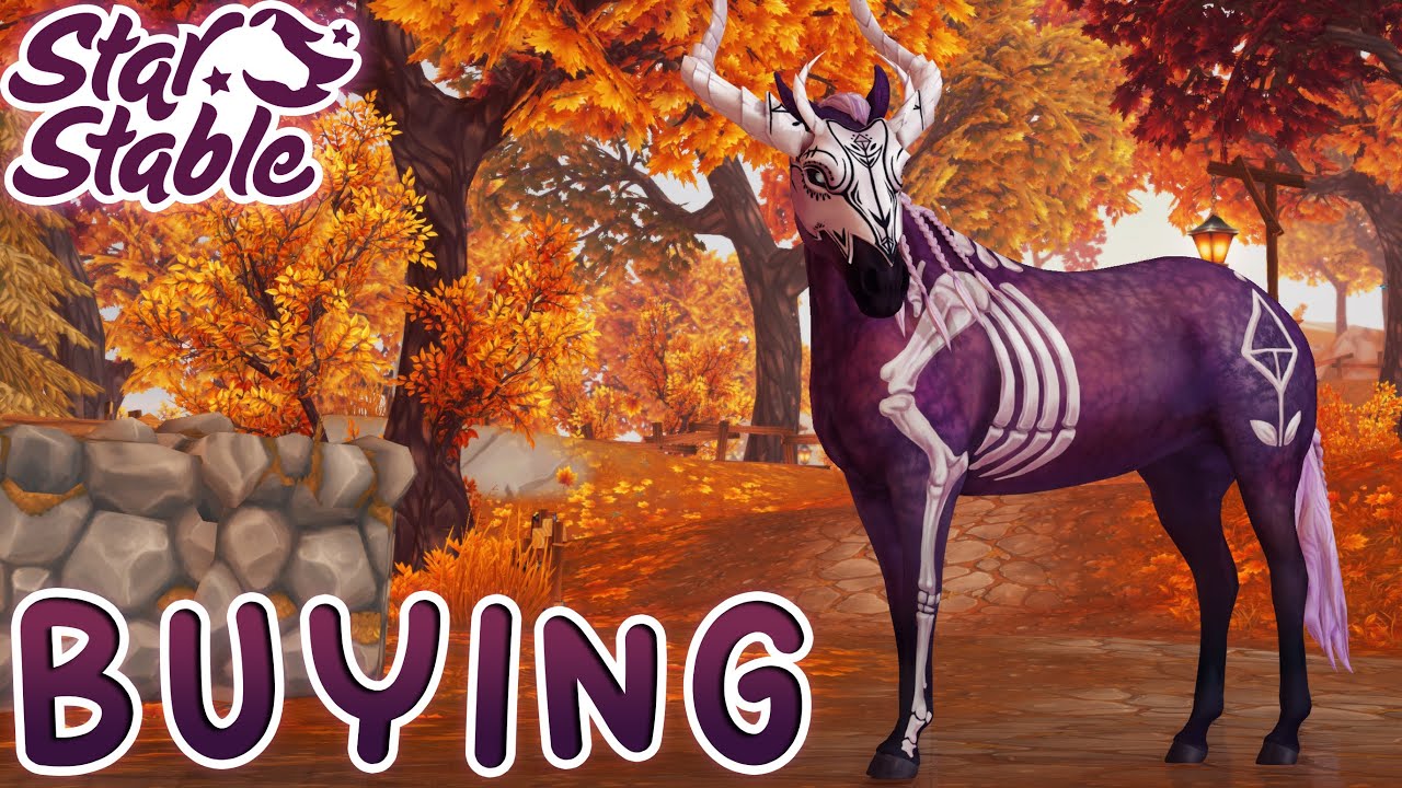 Buying New Halloween Horses [Laverna and Nemain] ⭐ Star Stable