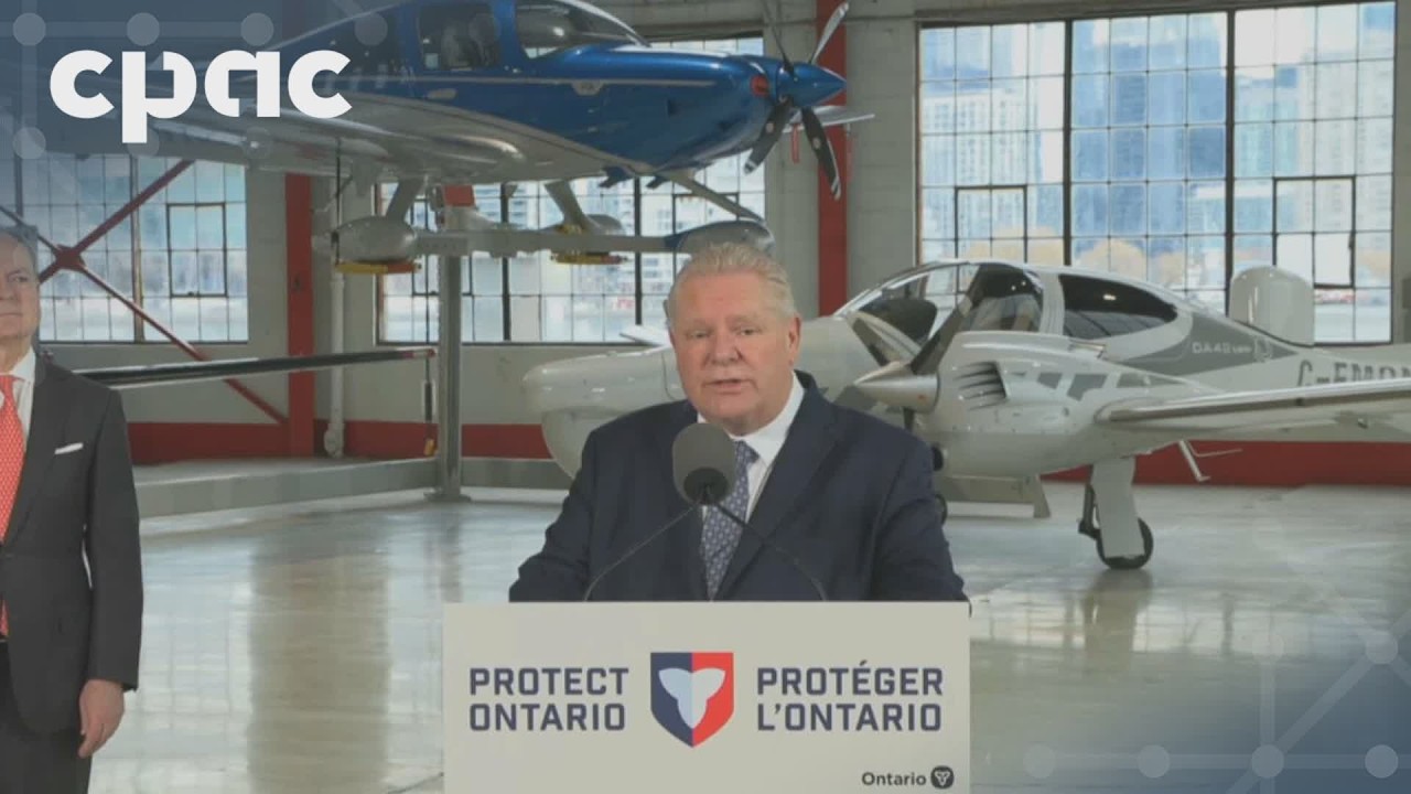 Ontario Premier Doug Ford announces expansion of Billy Bishop Airport  &ndash; March 23, 2026