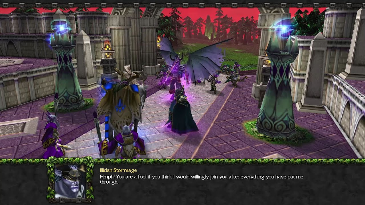 Malfurion offers Illidan to join forces against the Legion