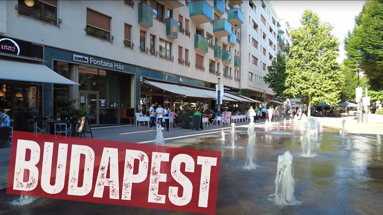 Corvin quartier -  Budapest [4k Ultra HD 60fps ]