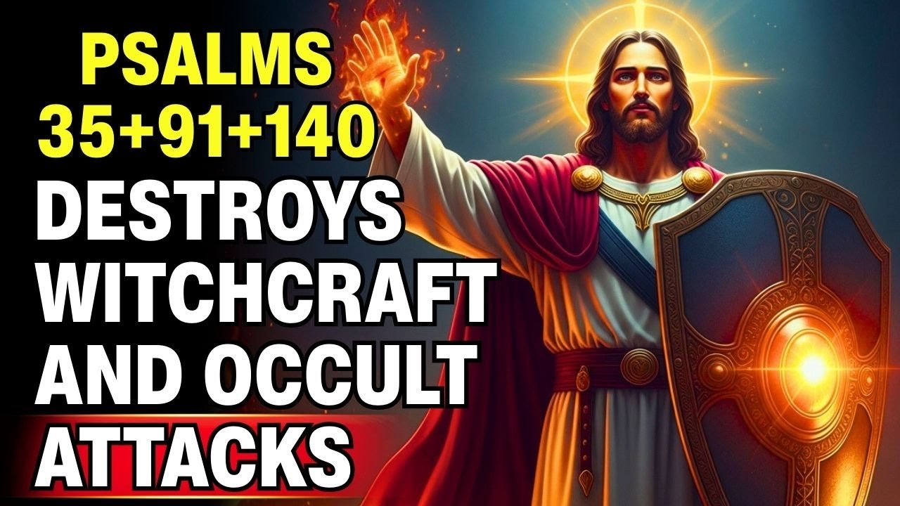 ⚔️ Psalm 35+91+140: Prayer that SHATTERS Witchcraft and Hidden Enemies Tonight