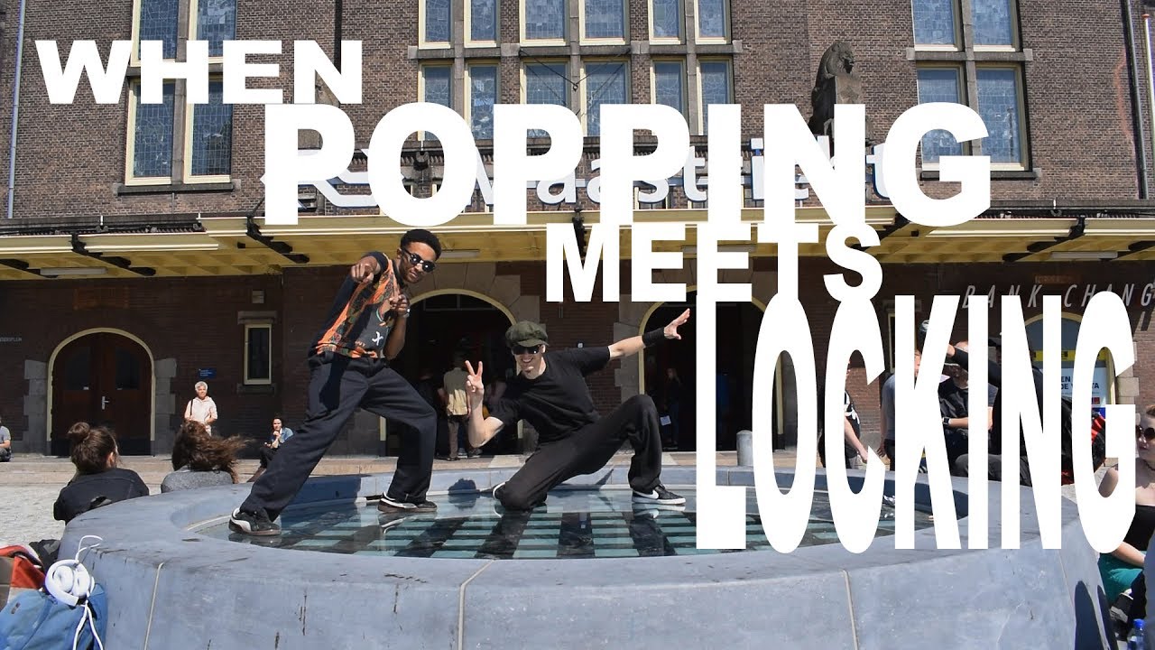 WHEN POPPING MEETS LOCKING | Fonky Ninja ft. Goofy G. Soul