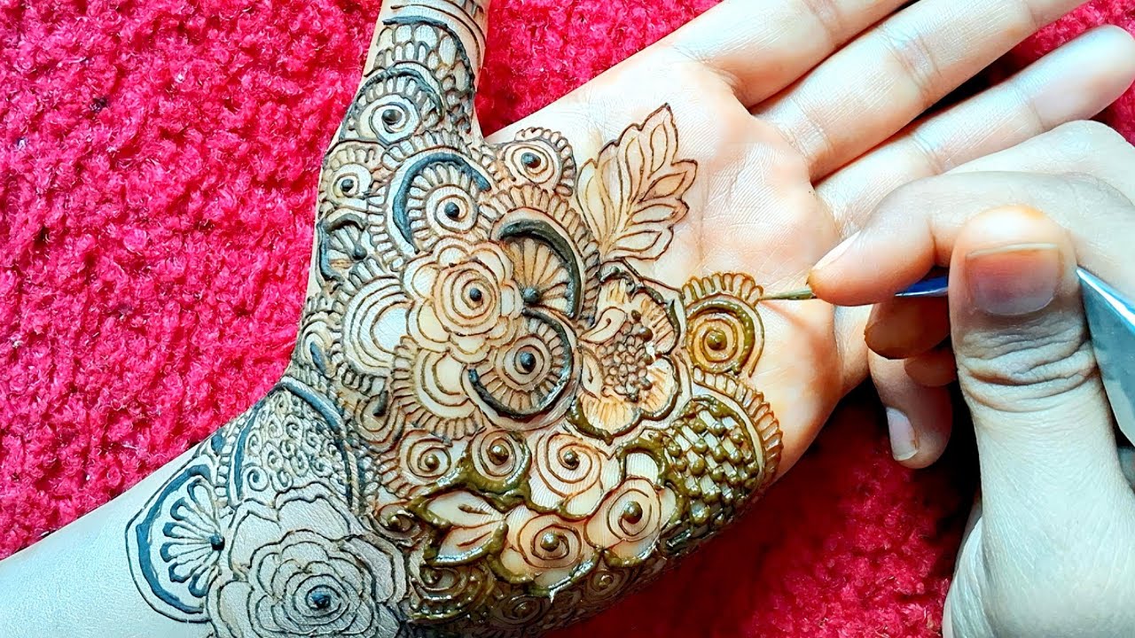 Eid 2026 Front Hand Mehndi Design | Easy & Stunning Full-Hand Tutorial for Eid Celebration