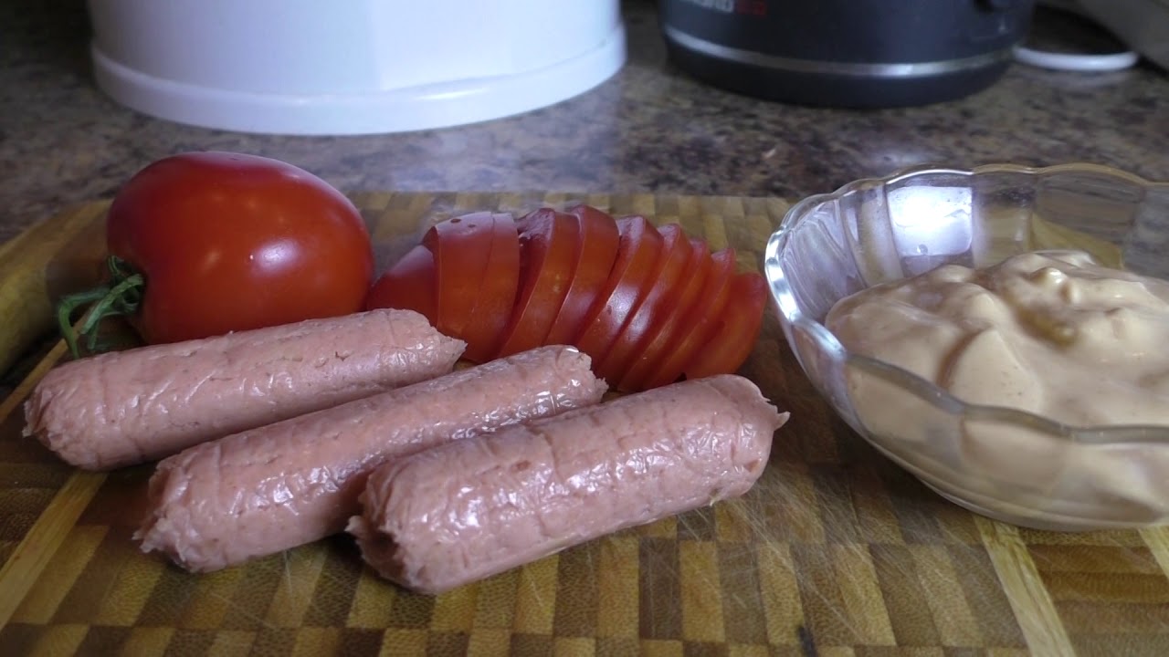 Советую приготовить нутовые сосиски  - питательно и вкусно
